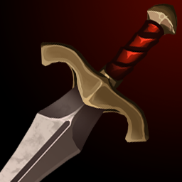 Verstärktes verrostetes Claymore der Willenskraft